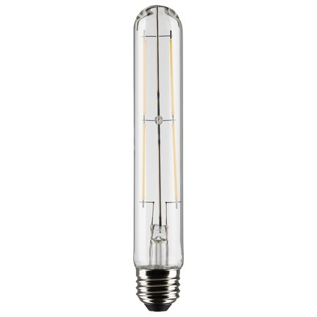 SATCO 8 Watt T9 LED Lamp, Clear, Medium Base, 90 CRI, 3000K, 120 Volts S21355